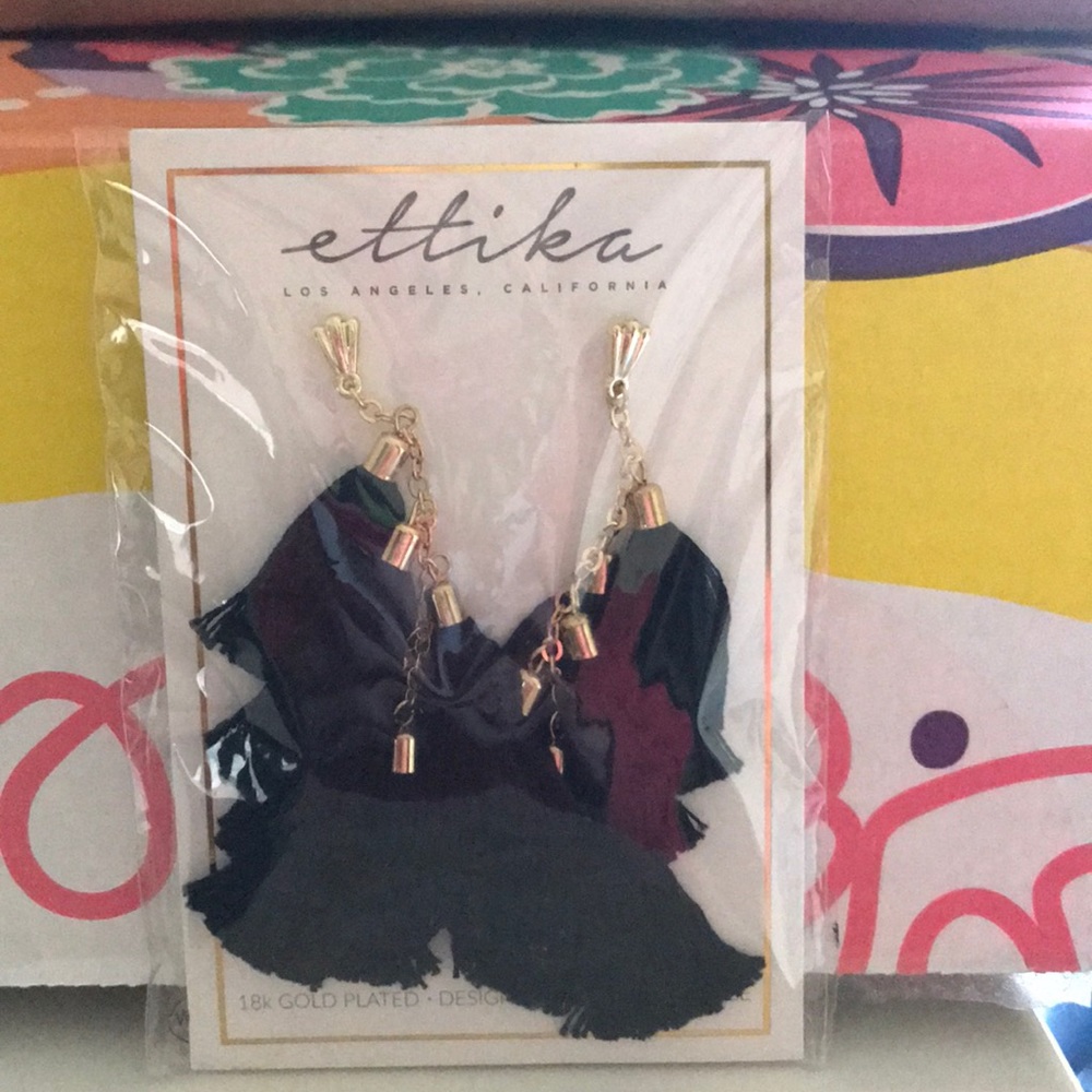 Ettika Day Dreamer Tassel Earrings